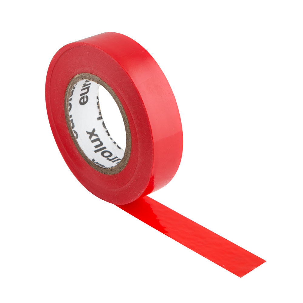 Eurolux Insulation Tape PVC 20m 0.13mmx18mm Red -