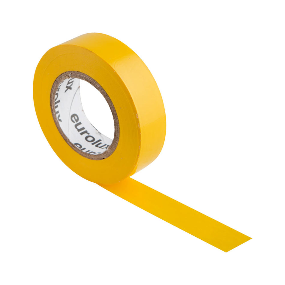 Eurolux Insulation Tape PVC 20m 0.13mmx18mm Yellow -