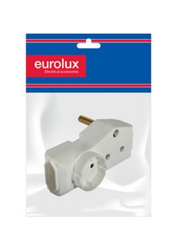 Eurolux Adaptor 1 x Schuko, 1 x 16A, 2X5A -