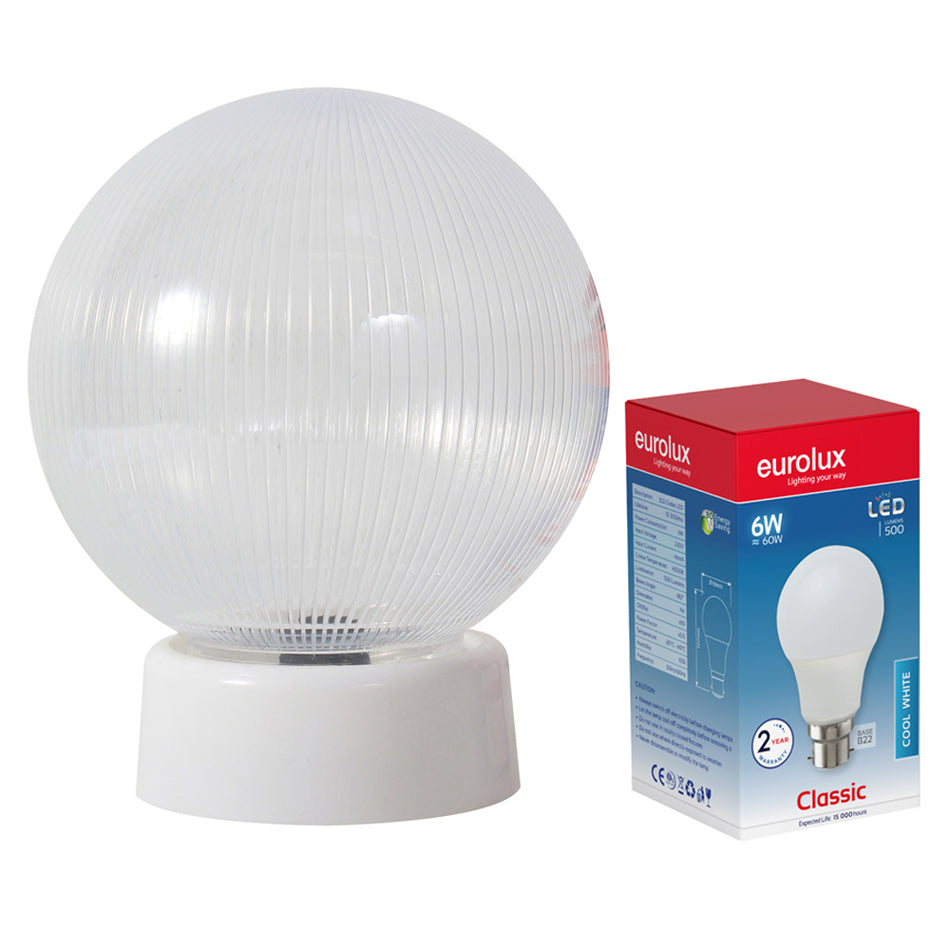 Eurolux Budget Light & Gallery 160mm + LED Lamp -