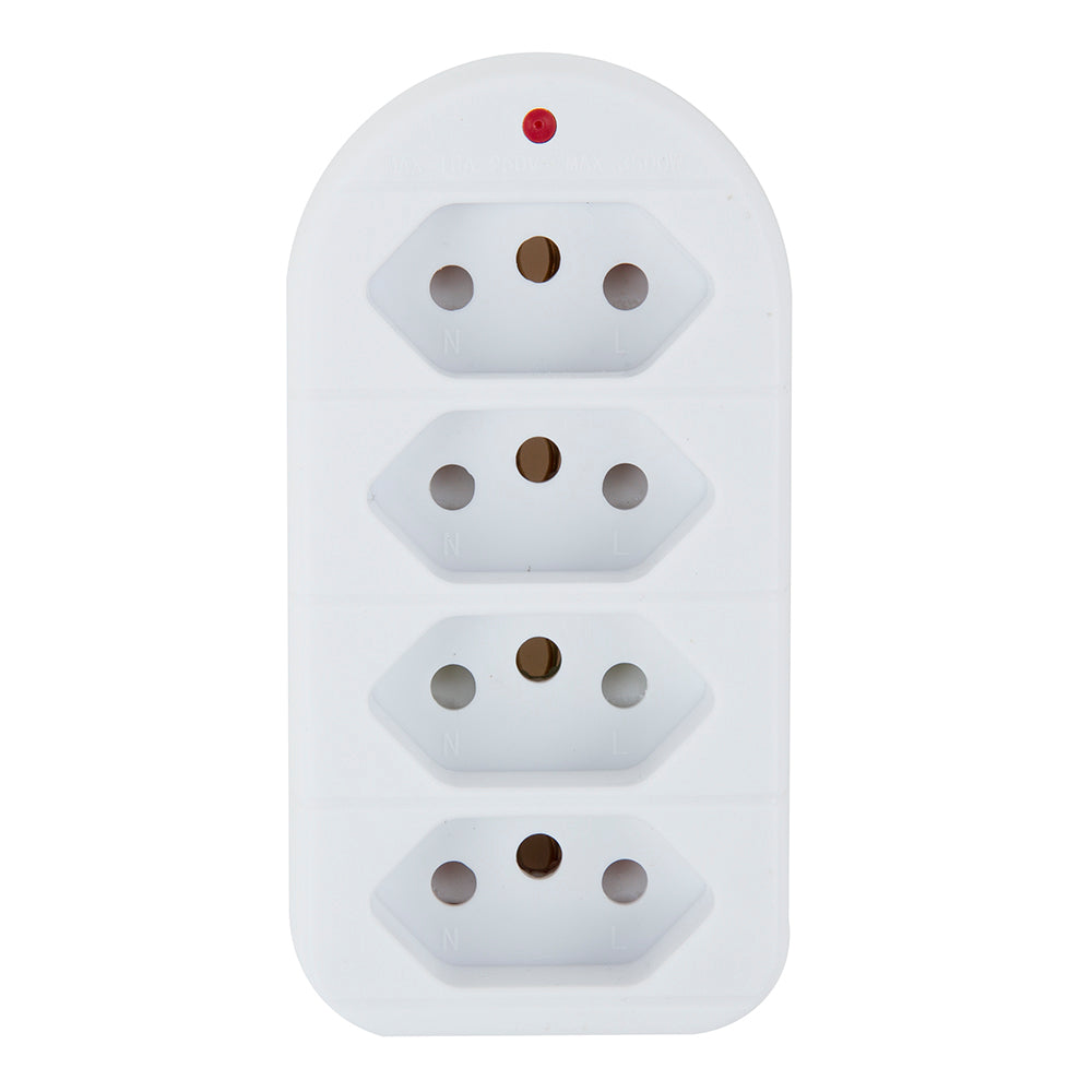 Eurolux Adaptor 4 x New Euro ZA -