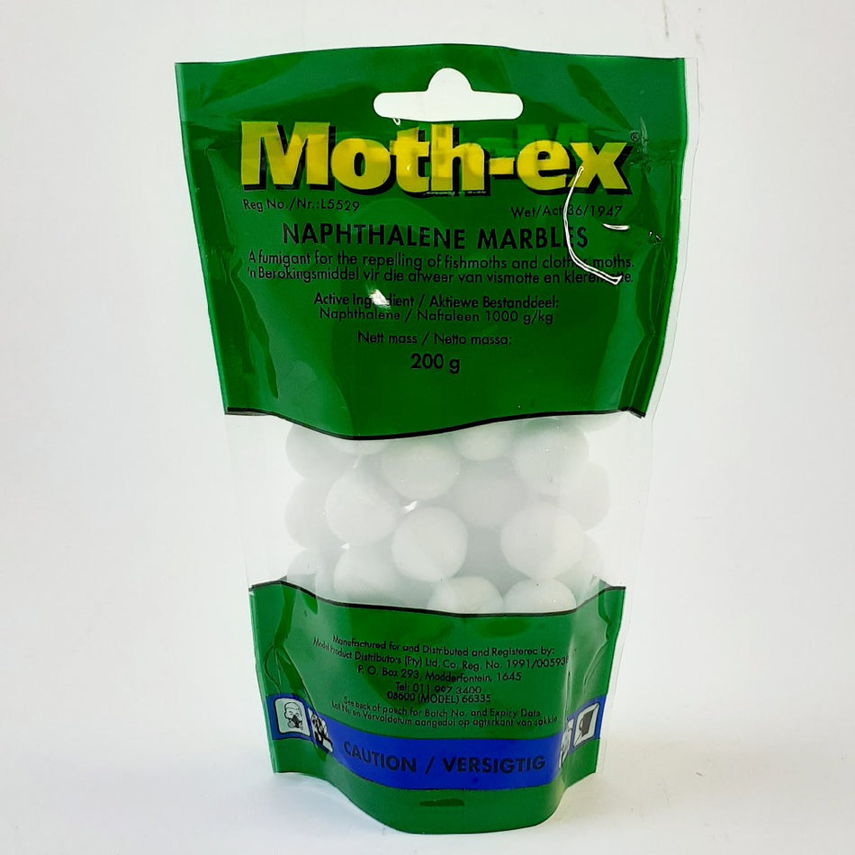 Moth-ex Naphthalene Marbles 200G