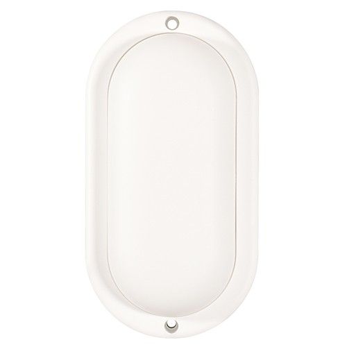 Radiant Oval Bulkhead LED 12W 900Lm 6500K White -