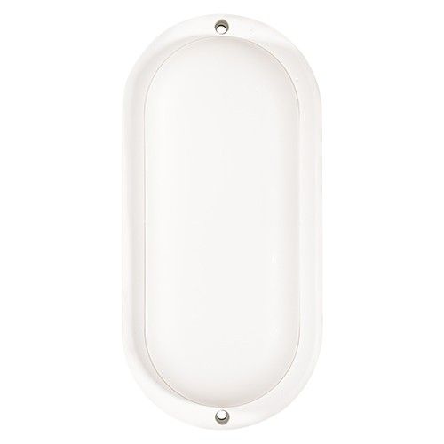 Radiant Oval Bulkhead LED 18W 1600Lm 6500K White -