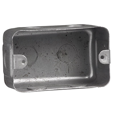 Radiant Wall Box 100x50mm Galvanised -