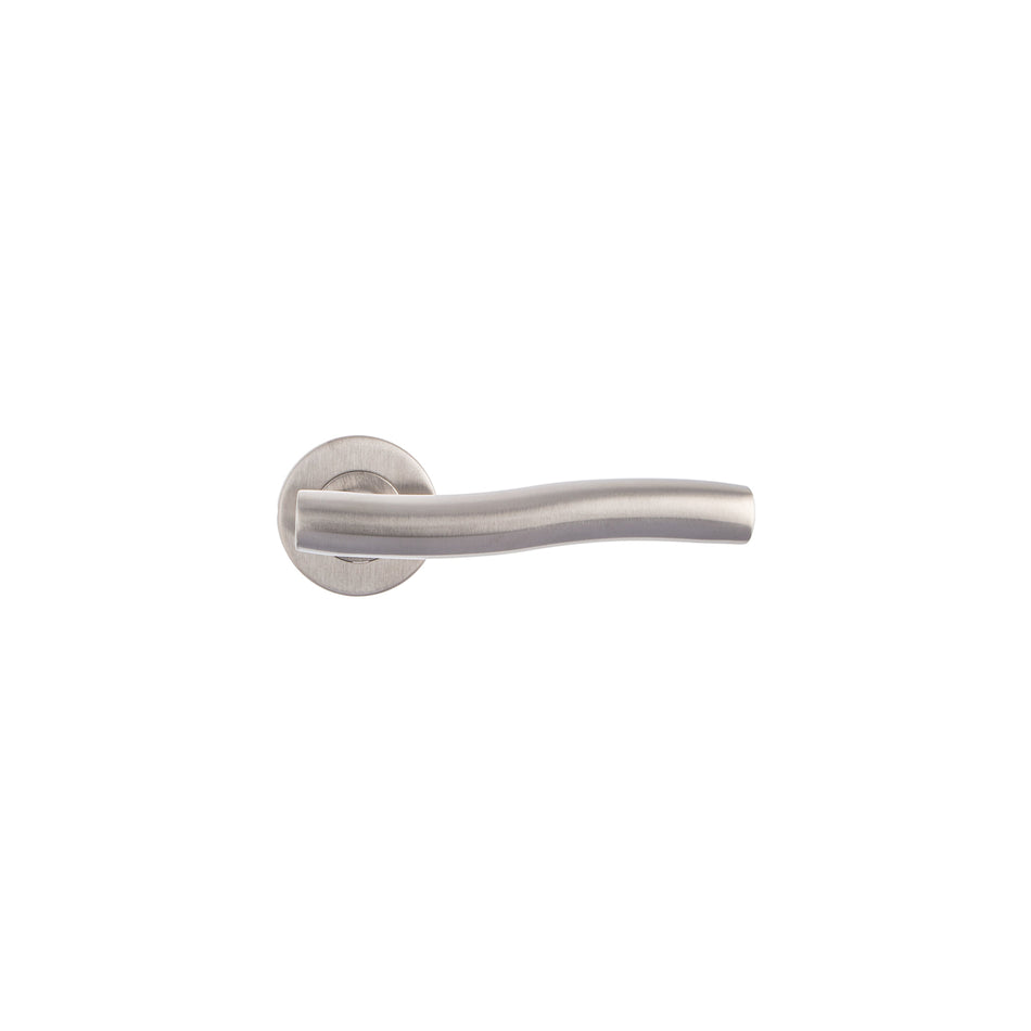 L&B Door Handle Stainless Steel Venus
