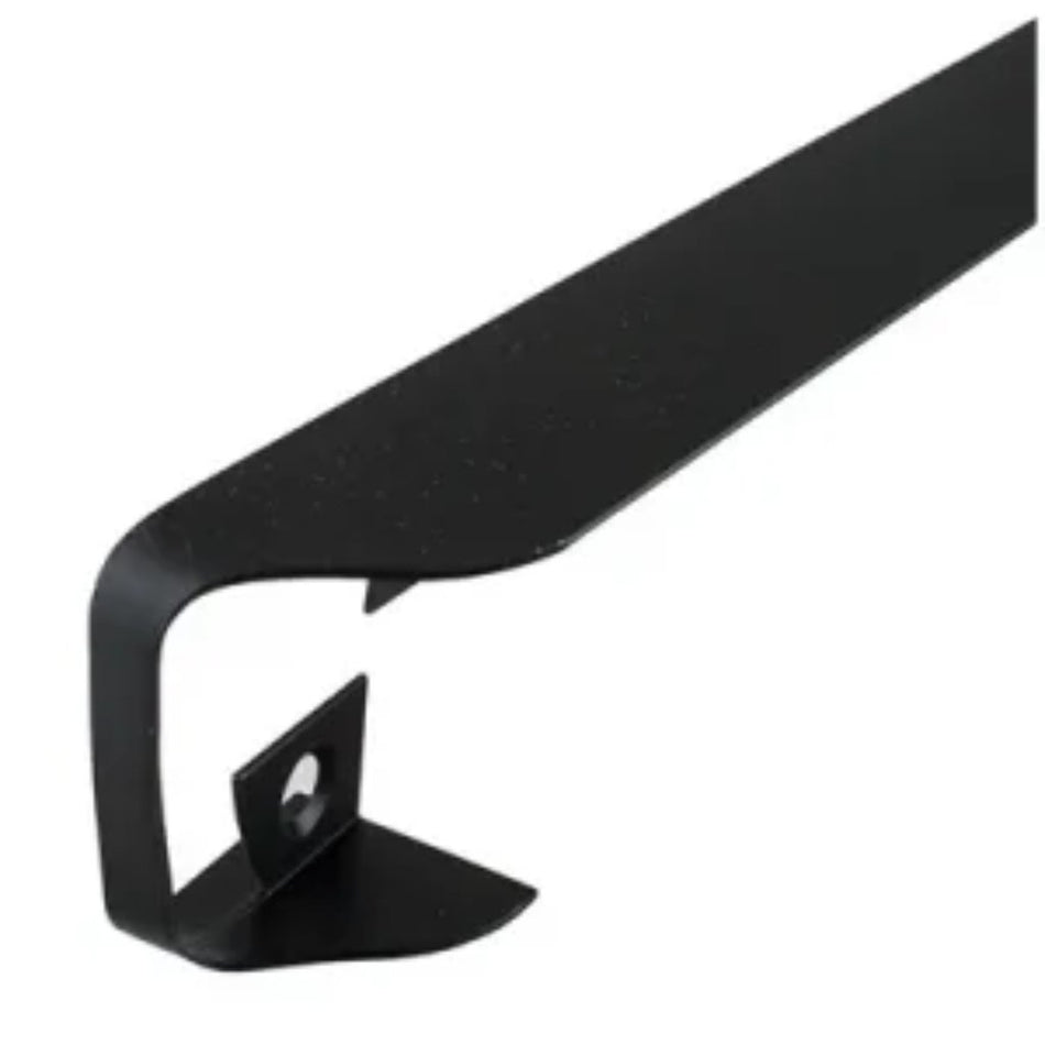Squareline R6 End Trim Espresso/Black 600mm