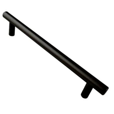 Handle Bar Cabinet Hollow Mild Steel 96mm Black