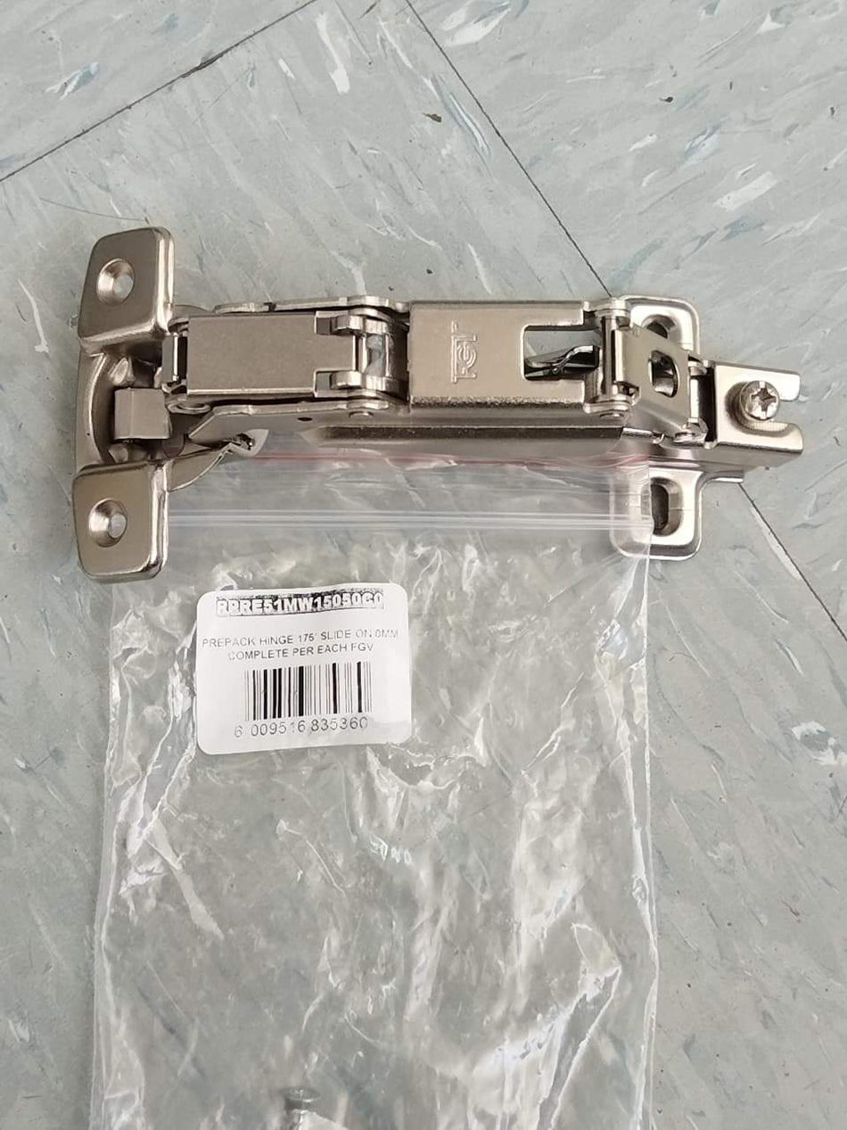 Hinge 175 Slide on 0mm Complete FGV -