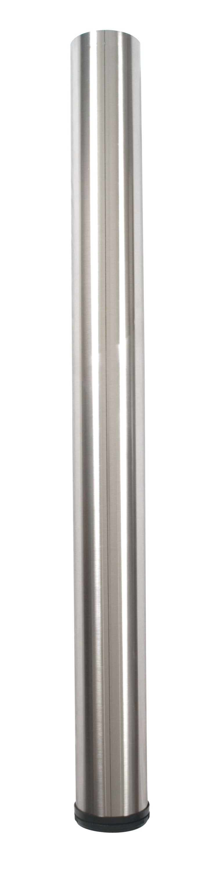 Worktop Leg 710x80mm Bright Chrome