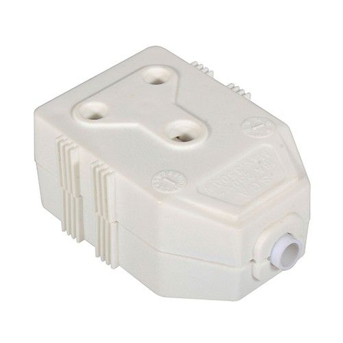 Eurolux Janus Coupler PVC Double 16Amp White -