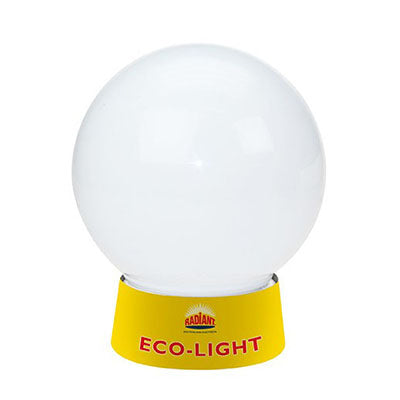 Radiant Radi Bowl 6inch With Gallery No Lamp White -