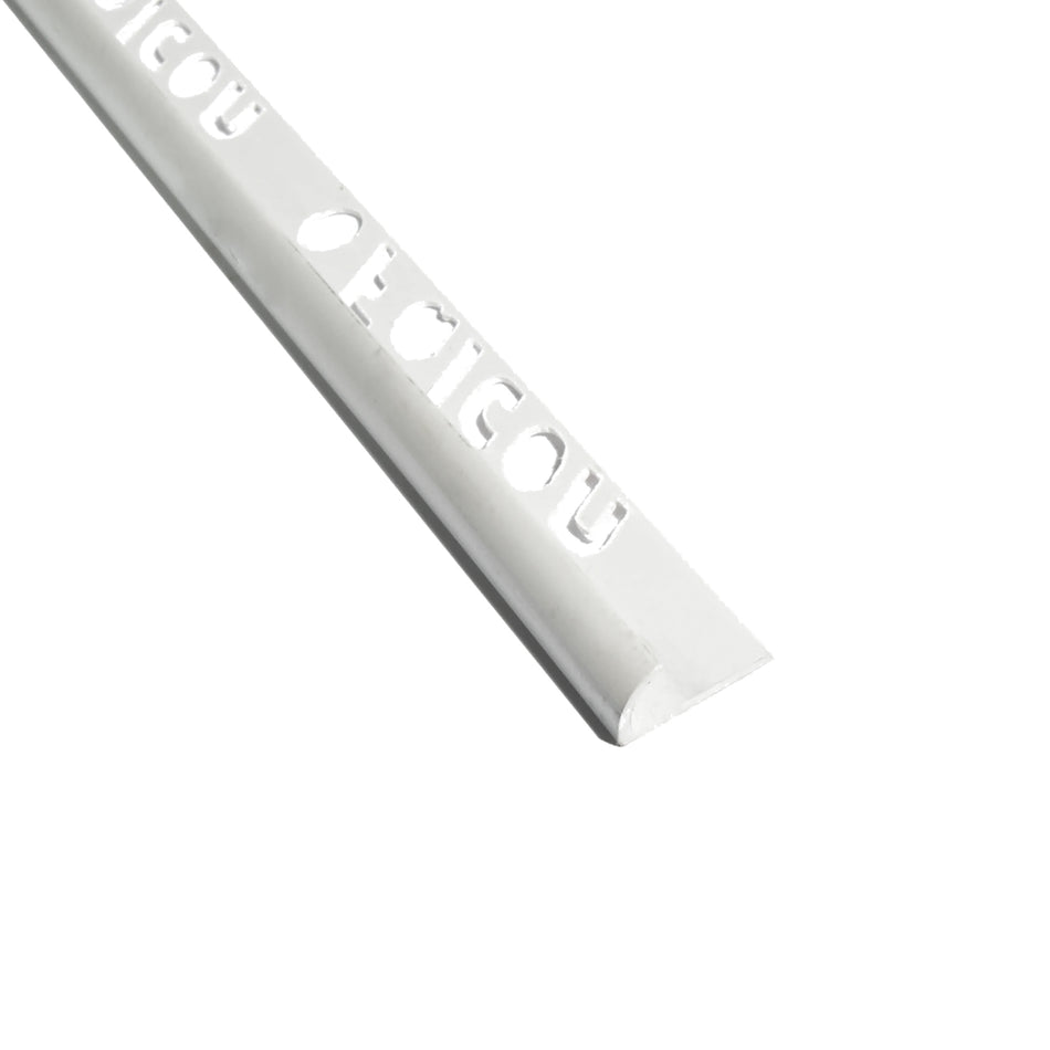 Falcon Edge Trim PVC White 5mm 5mmx2.4meter