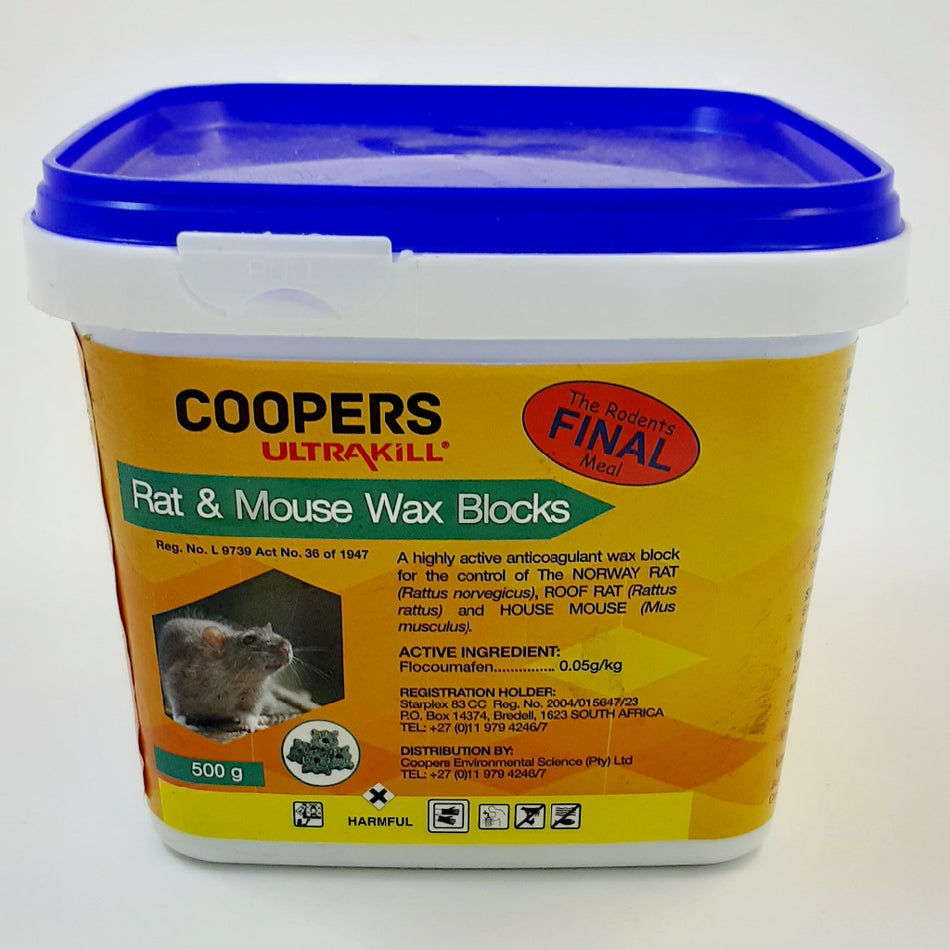 Coopers Ultrakill Rat & Mouse Wax Blocks 500G
