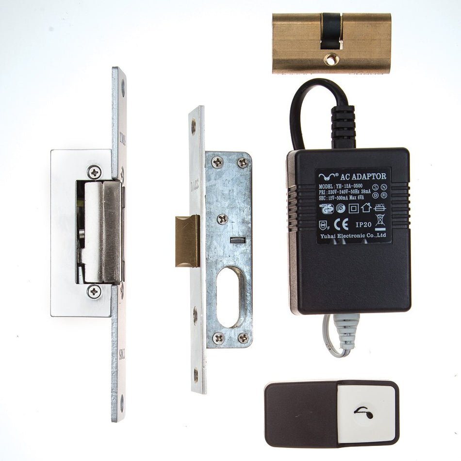 L&B Lock Security Gate Narrow Style Striker Kit 15mm