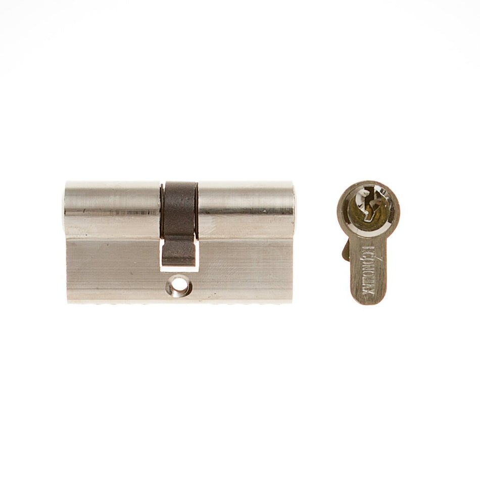 L&B Lock Euro Profile Chrome Cylinder