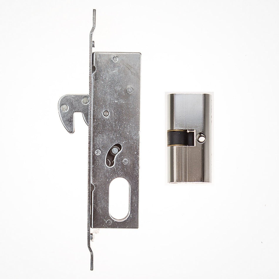 L&B Lock Drop Hook With Cylinder Aluminium