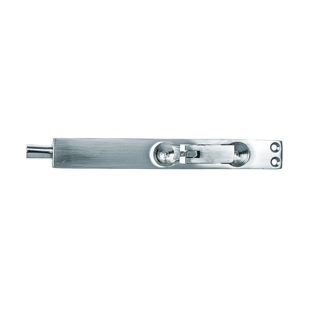 L&B Flush Bolt 150mm Satin Nickel