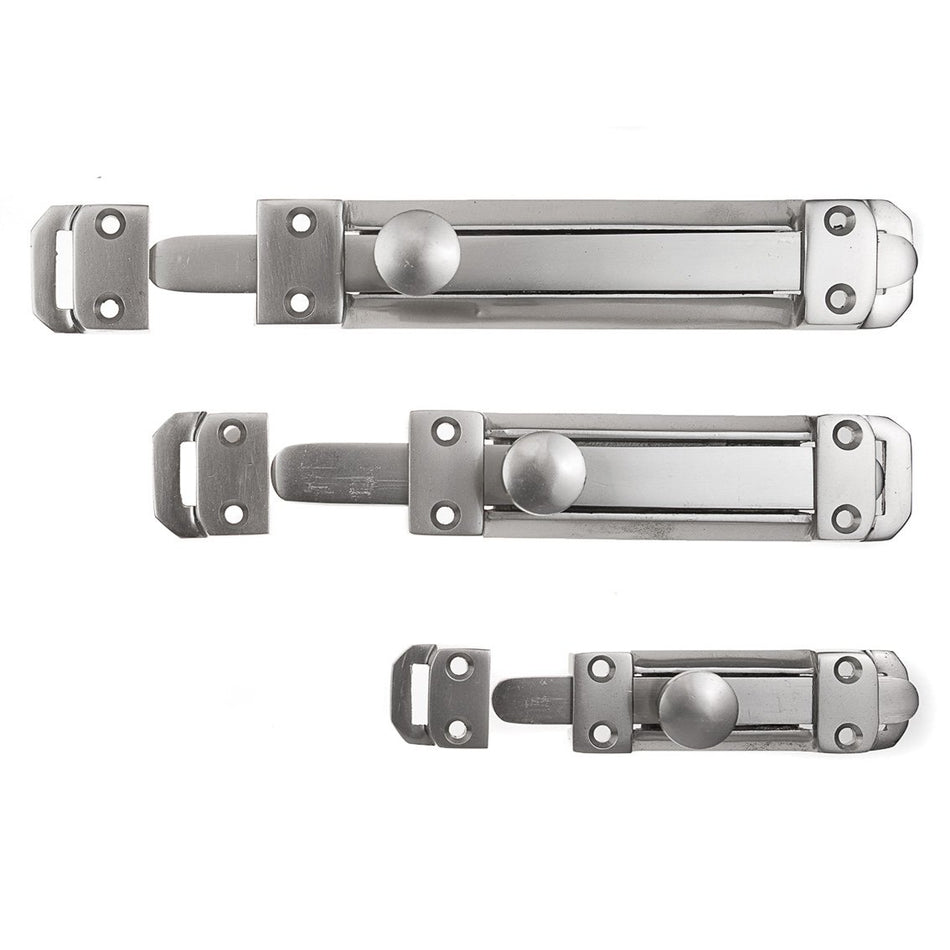 L&B Security Bolt Satin Nickle Plated
