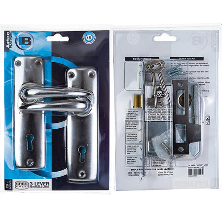 L&B Lockset Aztec SABS 3 Lever