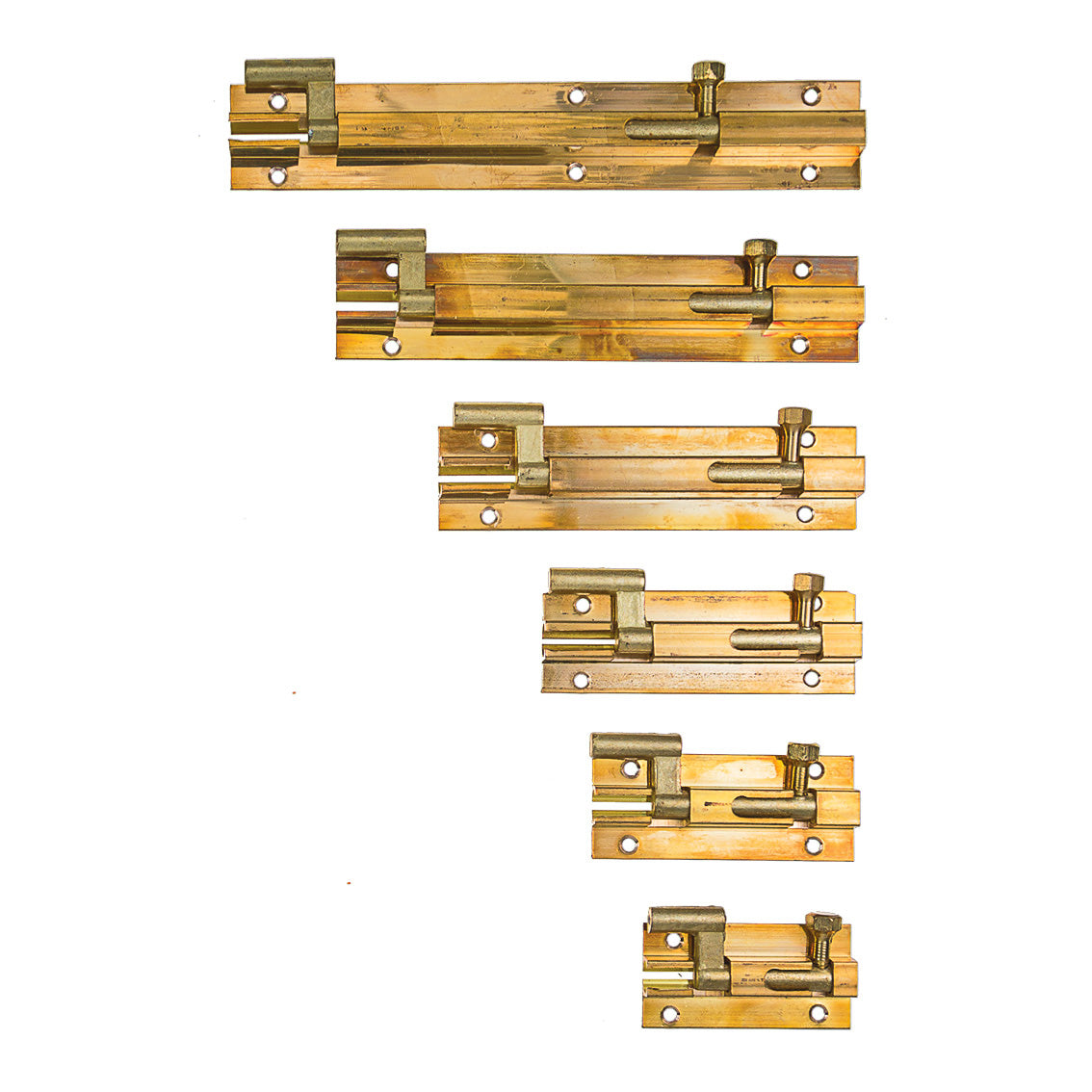 L&B Barrel Bolt Brass  - Neck Type 63mm
