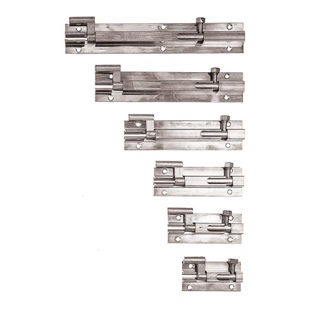 L&B Barrel Bolt Chrome -  Neck Type 50mm