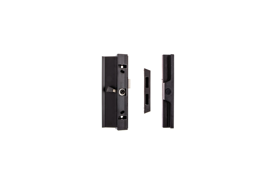 L&B Handle Patio Sliding Door Black Plastic