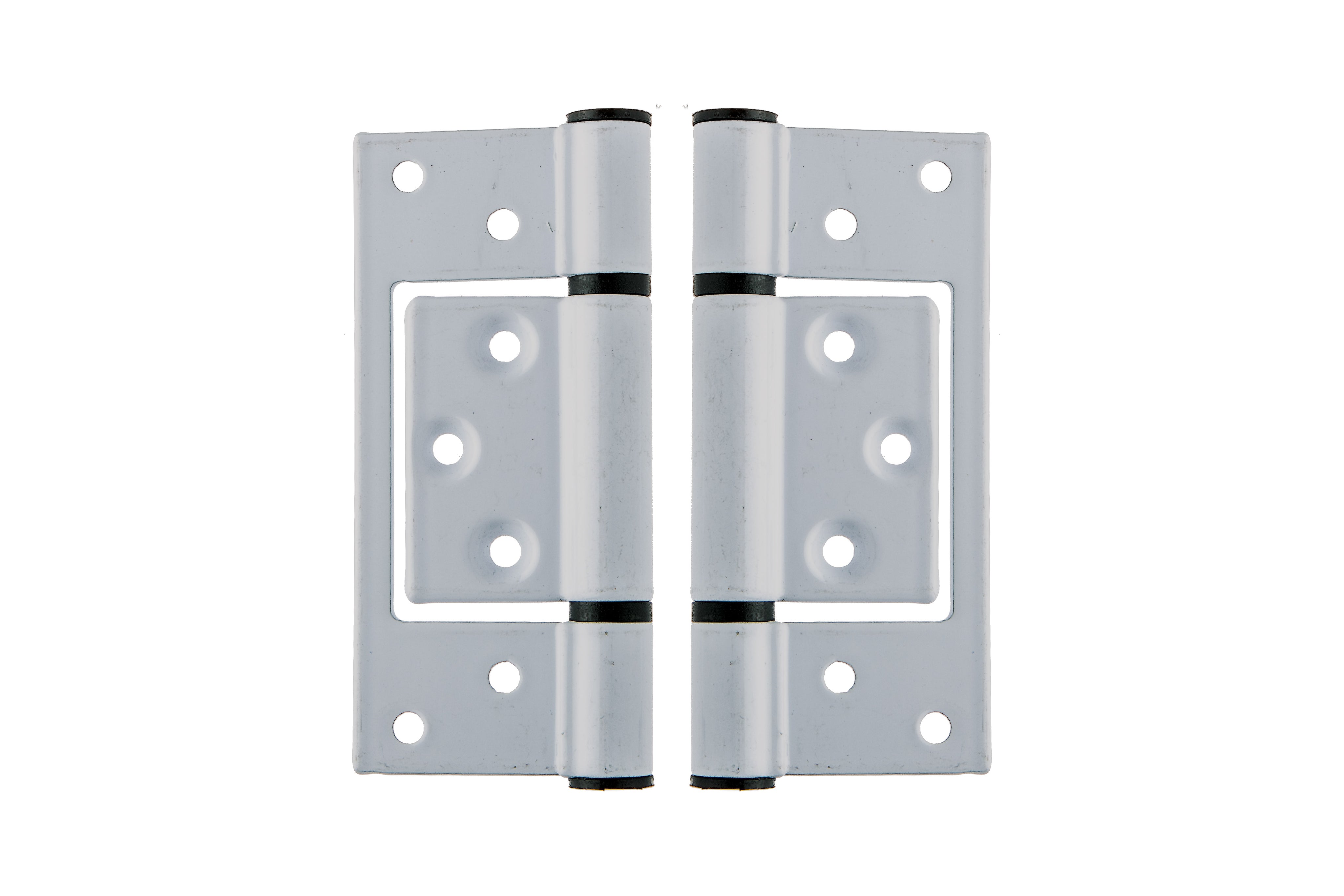 L&B Hinge Sinkles Aluminium 100mm 2Pc White