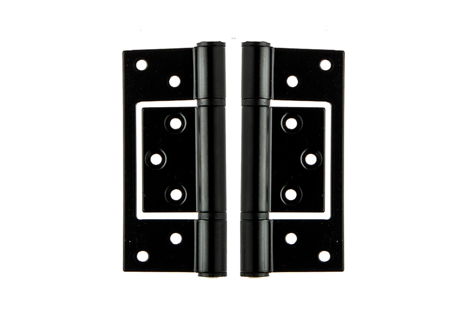 L&B Hinge Sinkles Aluminium 100mm 2Pc Black