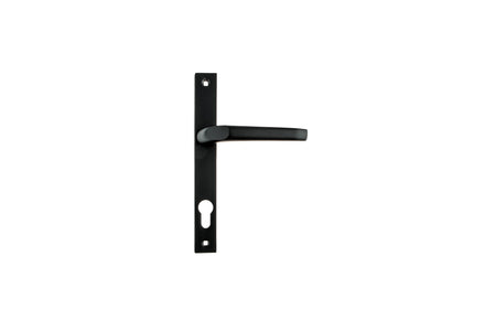 L&B Handle Aluminium Door Cylinder Black Black
