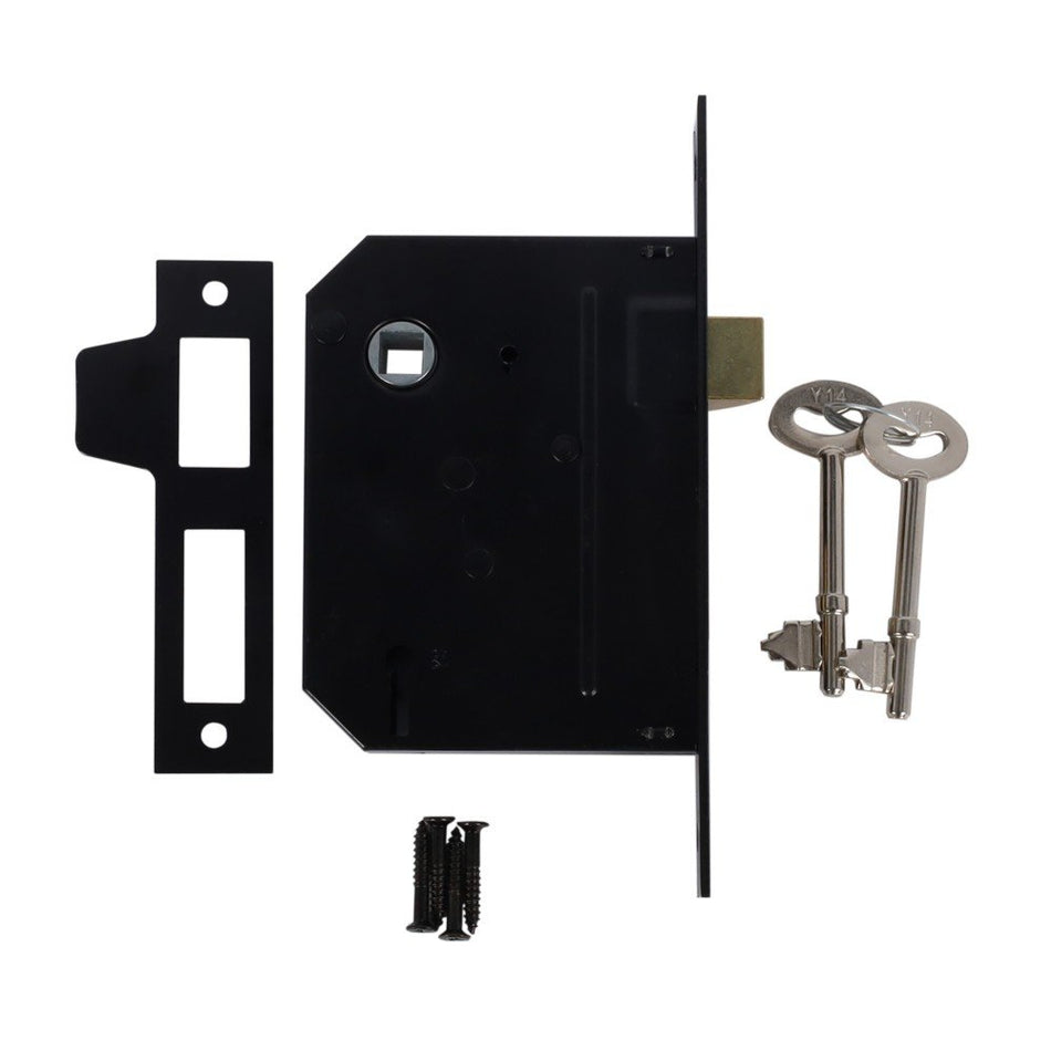 Generic Lock 2l Sabs Black Body Blister 1'S