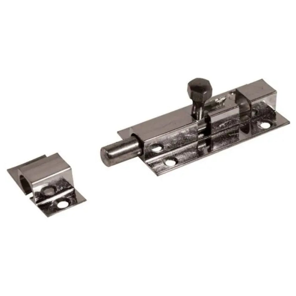 L&B Barrel Bolt Heavy Duty Chrome Plated