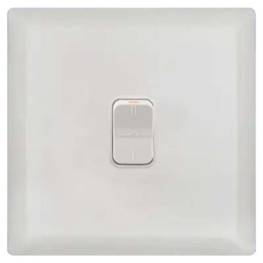 Lear 20-60A Isolator Switch 2 Pole 4X4 - Lion Range PVC -