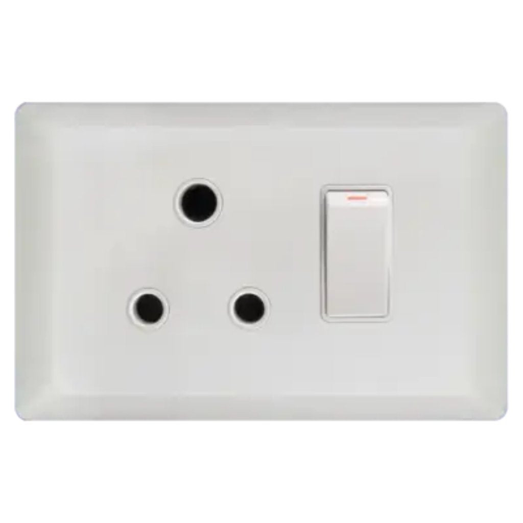 Lear Single Wall Plug (Socket) 2X4 - Lion Range PVC -