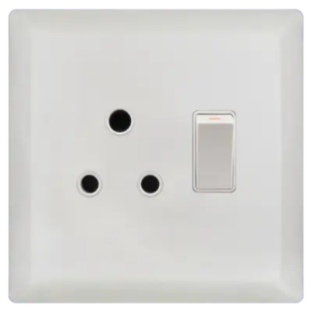 Lear Single Wall Plug (Socket) 4X4 - Lion Range PVC -
