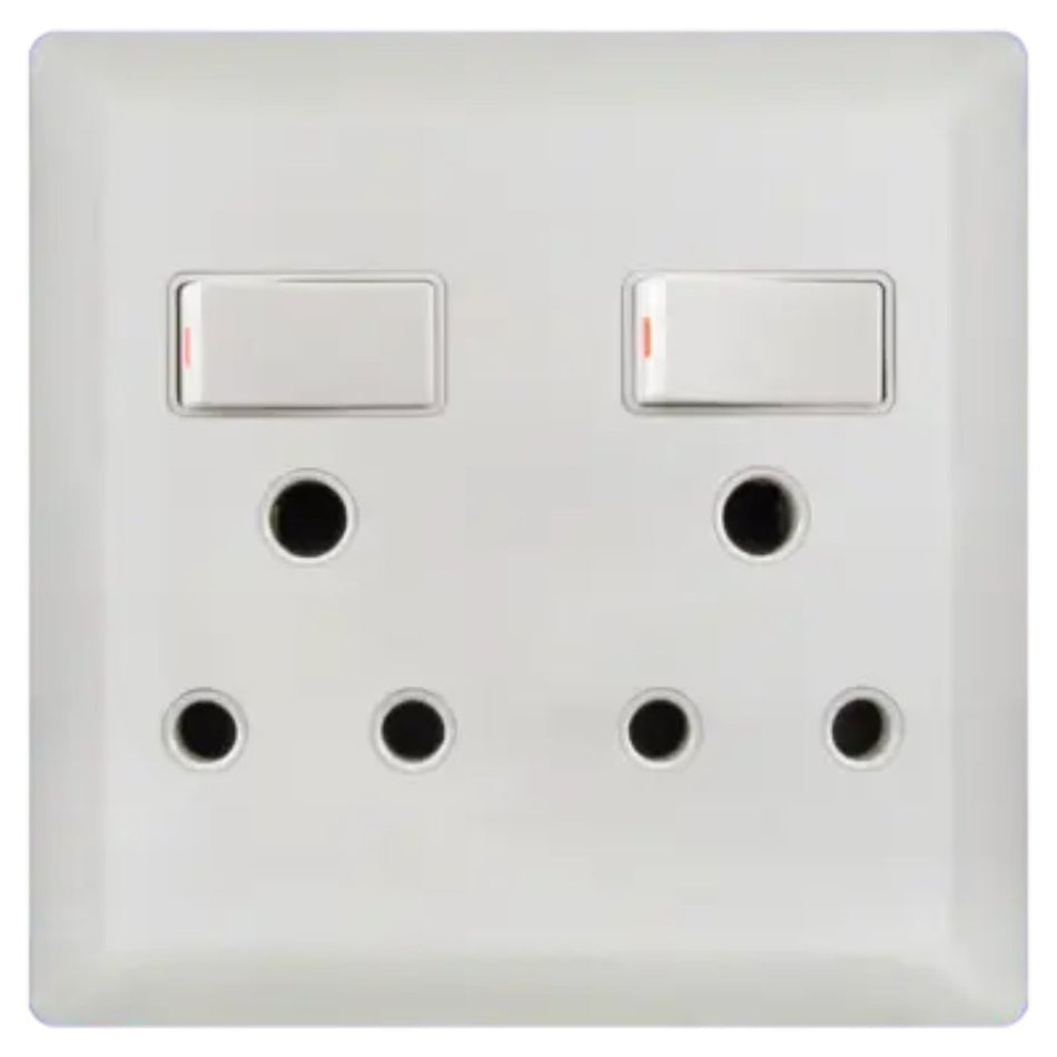 Lear DoubleWall Plug (Socket) 4X4 - Lion Range PVC -