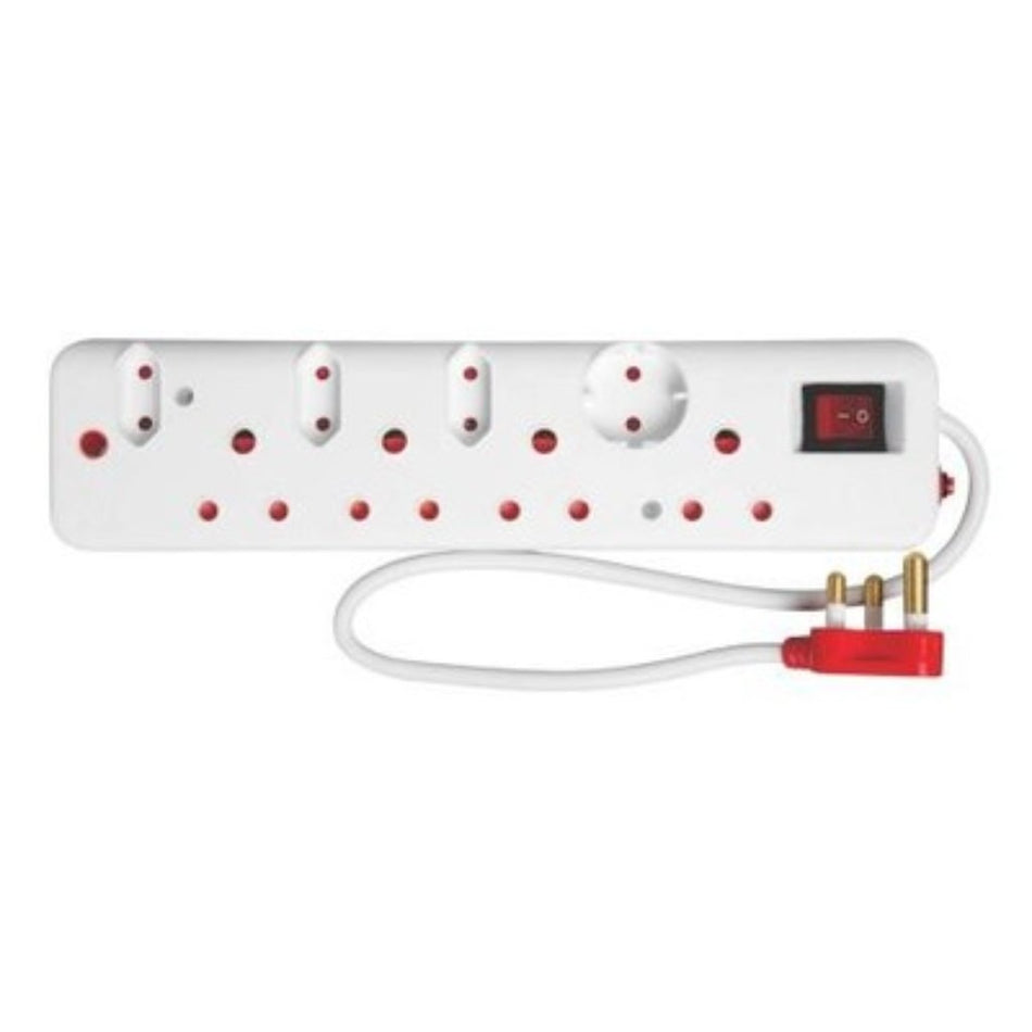 Multiplug 8 Way 4x16A 4x5A Surge