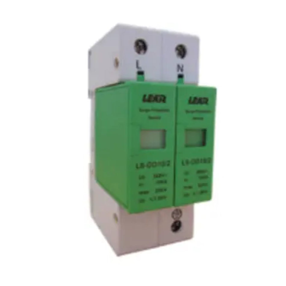 Arrester 2pole/385v/18mm din/lcd-2/63a -