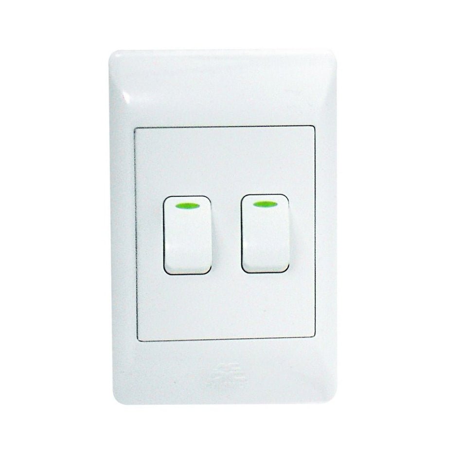 Switch 2 Lever 2 Way PVC