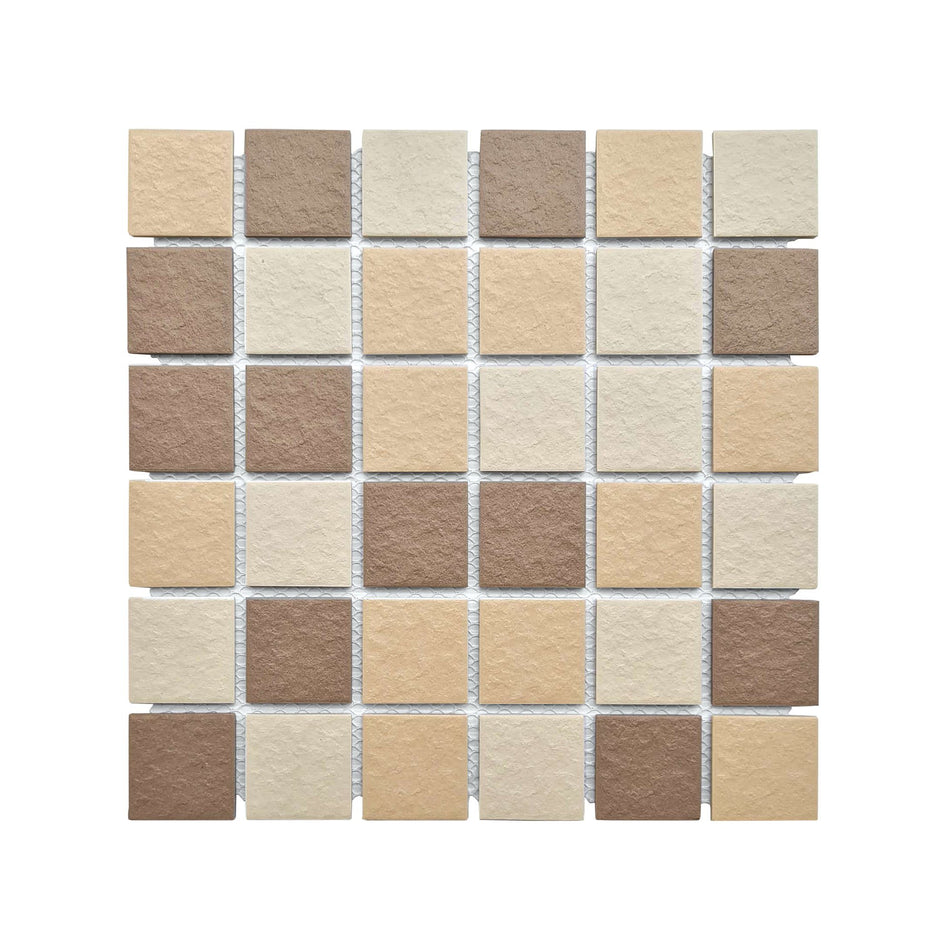 Falcon Mosaic Tile Porcelain Sand Mix 45mm