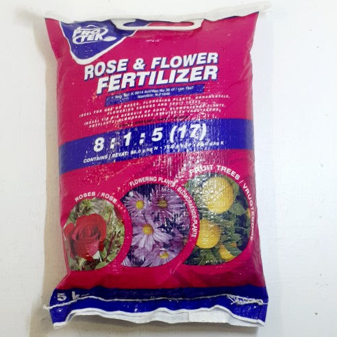 Protek  Rose & Flower Fertilizer 8:1:5 (17) 5KG