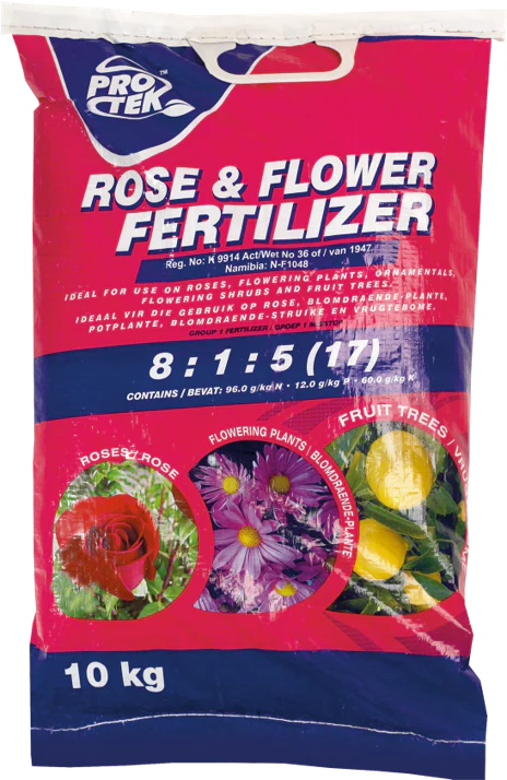 Protek  Rose & Flower Fertilizer 8:1:5 (17) 10KG -