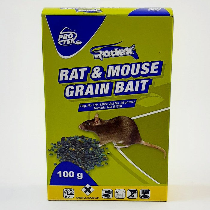 Protek  Rodex Rat & Mouse Grain Bait 100G