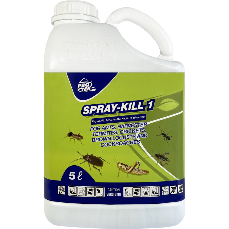 Protek Insecticide Spray-Kill 1  5L