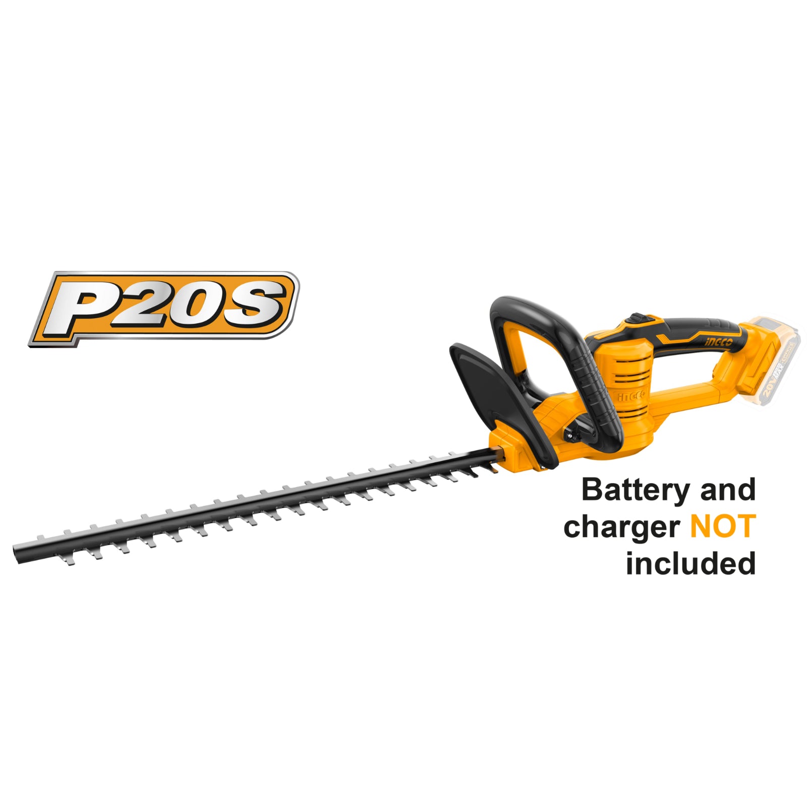 Ing-co Cordless 20V Lithium-Ion Hedge Trimmer