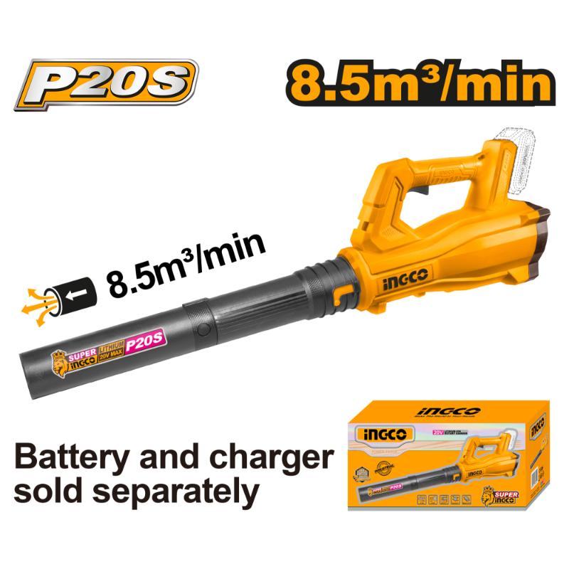 Ing-co Cordless 20V Lithium-Ion Blower