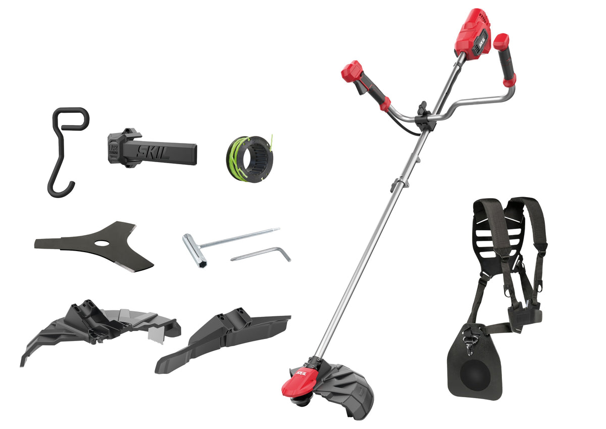 Skil Brush Cutter Trimmer Cordless Red Range Bare