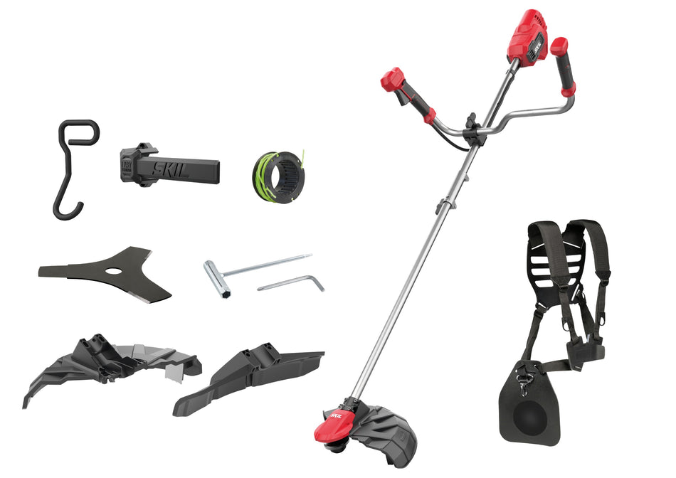 Skil Brush Cutter Trimmer Cordless Red Range Bare