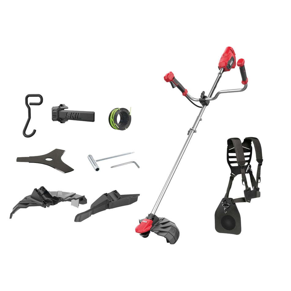 Skil Brush Cutter Trimmer Cordless Red Range Bare -