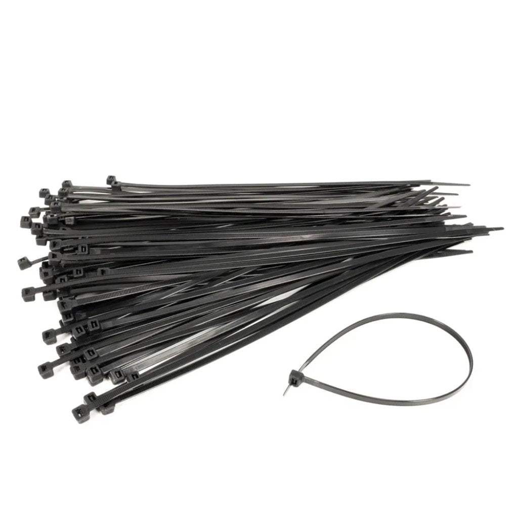 Cable Ties 4.8x300mm 100pc Black